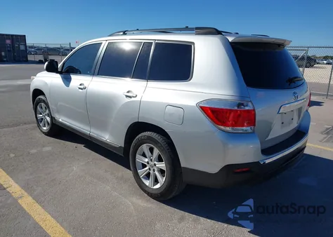 2012 Toyota Highlander Se V6 from USA, damaged, VIN 5TDZK3EH3CS084298